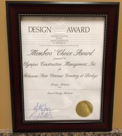 Design Award — Arkansas State Veterans Cemetery
